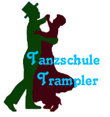 Fiktives Logo der fiktiven Tanzschule Trampler im Theaterstueck